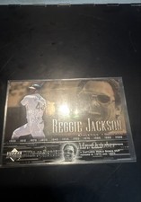 2002 Upper Deck Piece Of History - Reggie Jackson #3