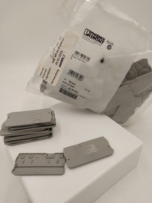 18x Phoenix Contact Abschlussdeckel D-ST 2,5 Twin neu