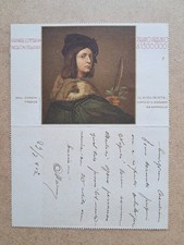 Biglietto Postale Grande Lotteria It. 1911 - Esp. Roma Torino - Il Violinista