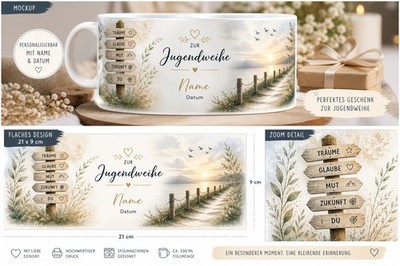 Jugendweihe, Persönliches Geschenk, 325ml