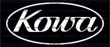 KOWA OPTICS -Scopes - Hunting / Shooting - Vinyl Die-Cut Peel N' Stick Decals
