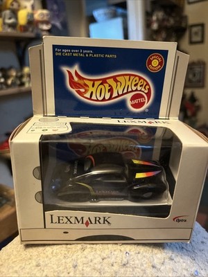 Hot Wheels Tail Dragger Black Custom '41 Ford Lexmark Promo w/Protecto-Pak
