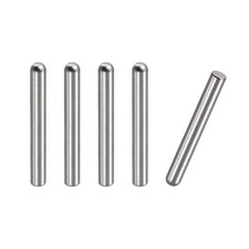 6x40mm Dowel Pins, 5pcs Round Head Flat Chamfered End Dowel Pin