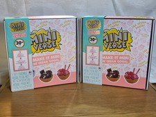 MGA's Miniverse Make It Mini Food/Ice Cream Social 30 pc BRAND NEW Lot of 2 NIB