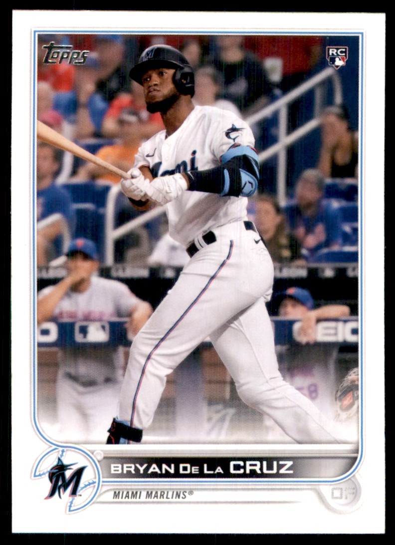 2022 Topps Bryan De La Cruz RC Miami Marlins #22