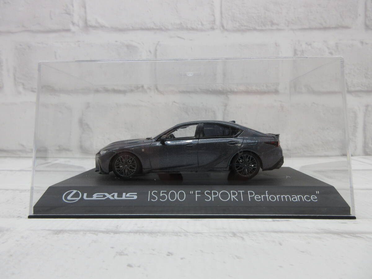 Kyosho 1/43 Lexus IS500 F Sport Performance Sonic Chrome Kyosho 1/43 Lexus IS500 F Sport Performance Sonic Chrome