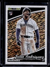 2022 Topps Update Julio Rodriguez Black Gold RC Rookie #BG-12 Mariners