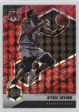 2020-21 Panini Mosaic Reactive Red Prizm Kyrie Irving #198 15kx