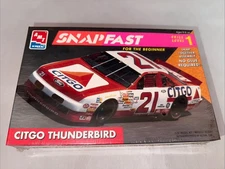 AMT Snap Fast #21 Citgo Ford Thunderbird 1/32 scale Model Kit 8721 Nascar 1993