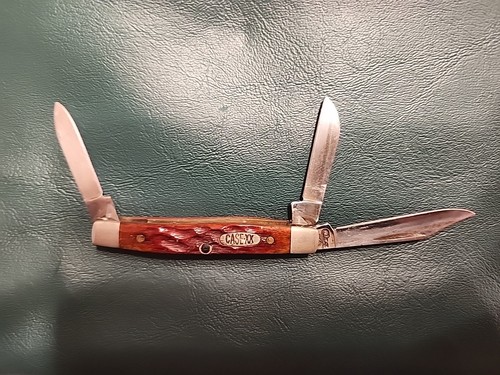 CaseXX Taschenmesser 1996 Modell 6333 3 Klingen SS Made in USA ca. 2 1/2 Zoll