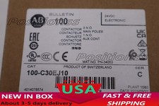 NEW Allen-Bradley 100-C30EJ10 CONTACTOR IEC 30 AMP 3 POLE STOCK L-016C