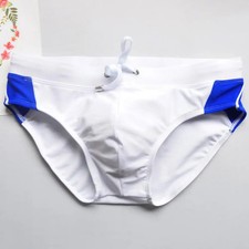 Low-waist Swimming Trunks Quick Dry Low Waist Men's Swimming Briefs for Water