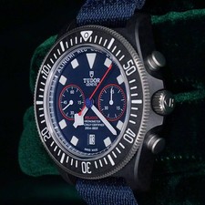 2025 NEW UNWORN Tudor Pelagos Redbull Racing Chronograph Blue Dial 43mm 25807KN 8