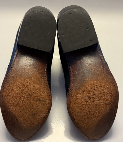 Stivali western corti classici Durango in pelle nera con zip laterale misura 7,5EE larghi DB950 - Foto 10 di 10