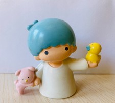 Sanrio Little Twin Stars Kiki Blue Figurine Collectible, Rare, Hard to Find, 80s