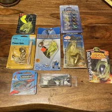 Vintage Spinnerbait Fishing Lures. Terminator. Mann’s. Berkley. Zman. Blue Fox