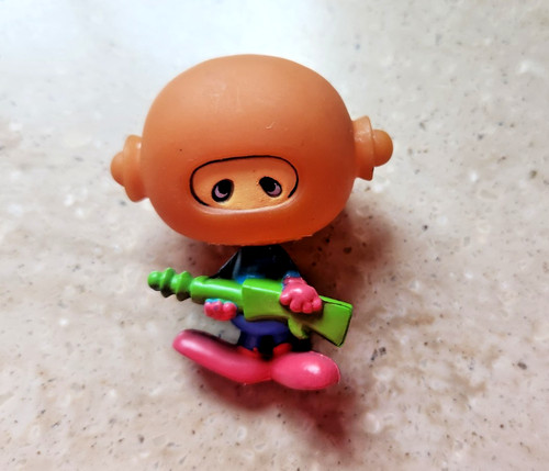 Vintage Russ Berrie Liddle Kiddles Martian Kozmic Figurine Space Martian Alien