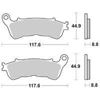 Honda Sh Ie (KF13E) 150 BremsbelÄGe Sbs 192 Ct 2013 2014
