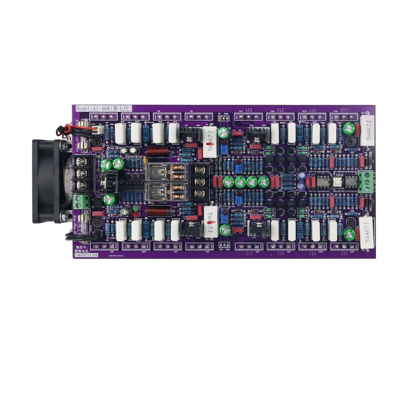 A1-468 Hifi Power Amplifier Board 960W+960W Finished of High Power for Audio