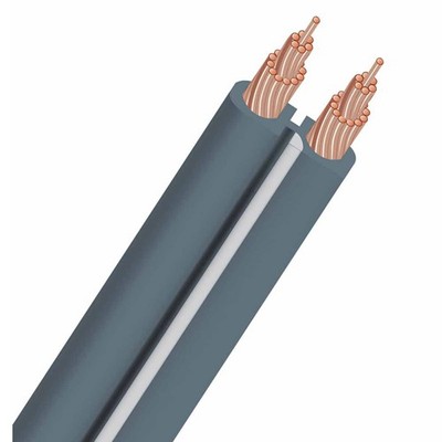 AudioQuest X2 Unterminated Gray Speaker Cable - 50 ft. (15.24m)
