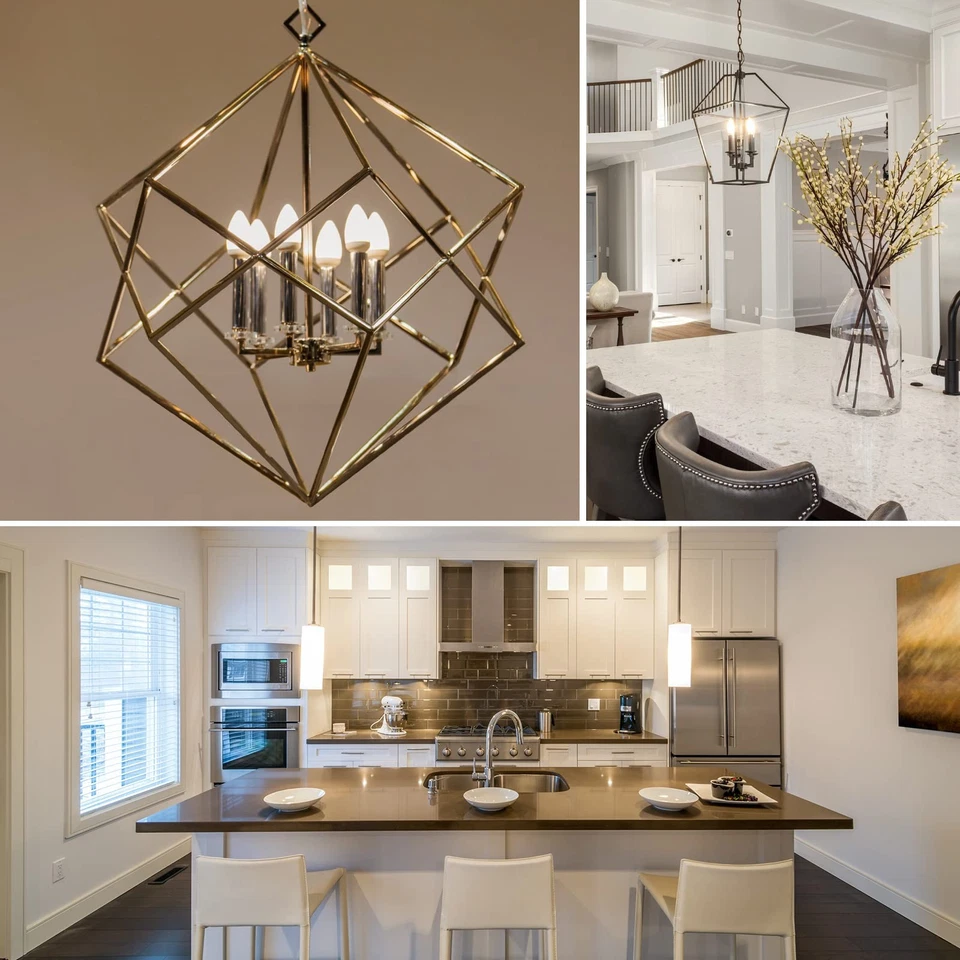 LED Candle Light Bulbs E12 Dimmable 100W Equivalent 3500K 800 Lumens 6 Pack - Image 2 of 4