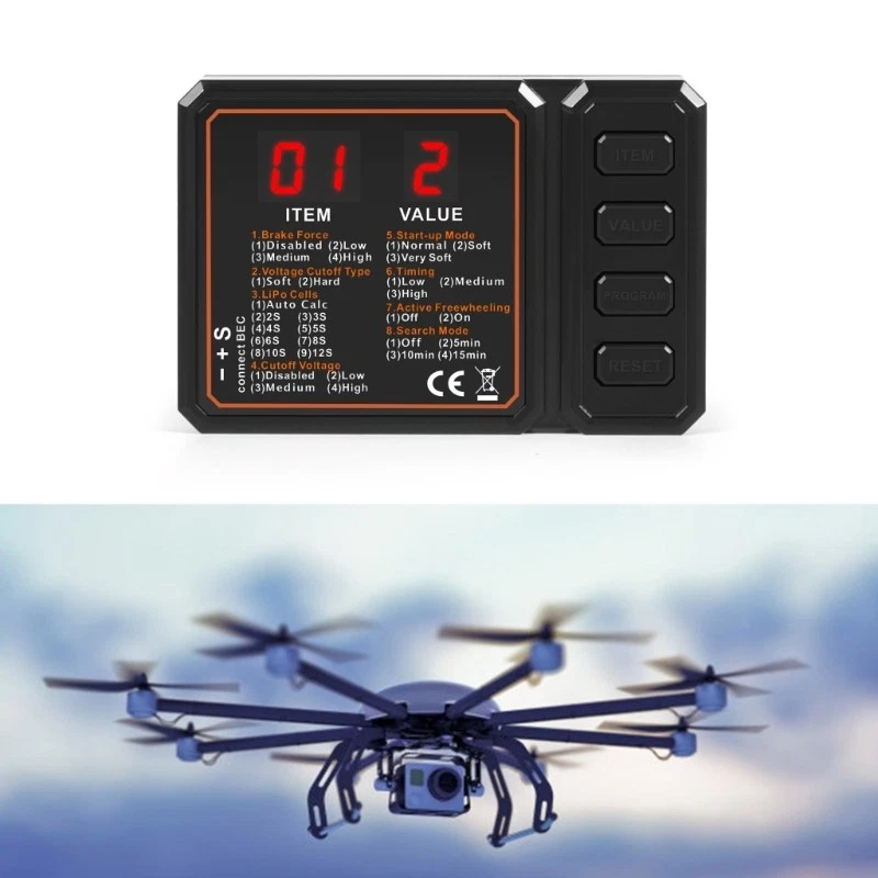 Easy Operate Programming Card for Model Setting LCD Display Portable - Image 4 of 4