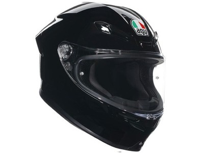 AGV K6 S Mono Integralhelm (schwarz) Gr: M (57)