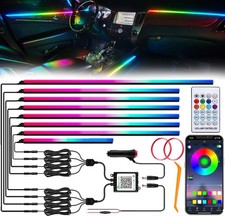 Interior Car LED Strip Lights, Acrylic LED Lights for Car with Dynamic Dreamcolo