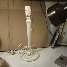 IKEA Solid white  Wood Turned Table Lamp pread