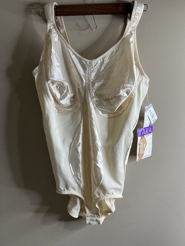 Neu mit Etikett Vintage Tara Body Suit Body Shaper extra fest Größe 48DD - Bild 2 von 12