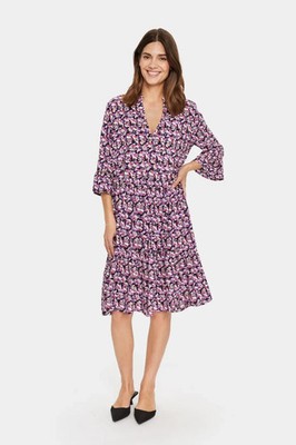 Saint Tropez EDASZ Stufenkleid Viskose Neu mit Etikett UVP 49,99£ XXL