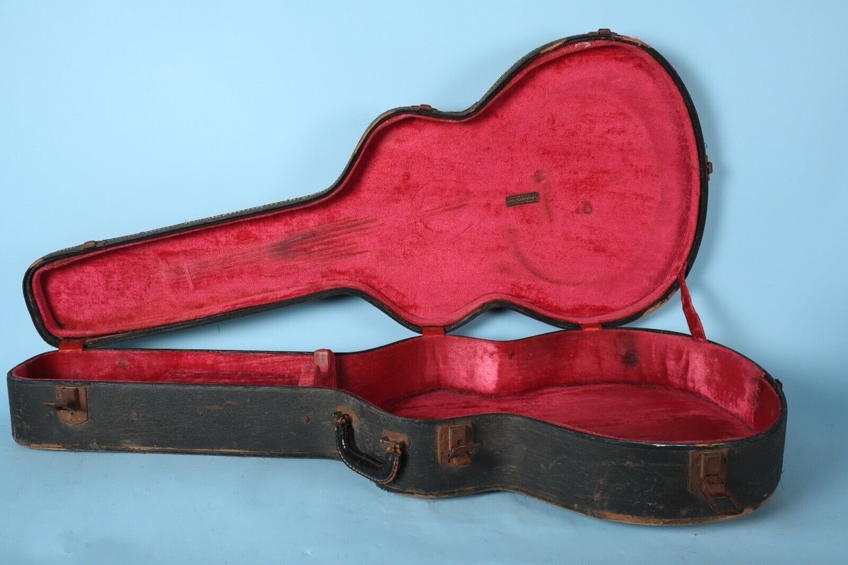 50's Epiphone Archtop Hard shell Guitar Case Lifton USA Broadway