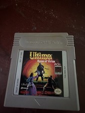 Ultima Runes of Virtue Nintendo Game Boy Authentic Tested - Great Front Label