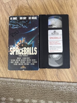 Spaceballs staring Mel Brooks, Bill Pullman, Rick Moranis 1987 (VHS 1998)