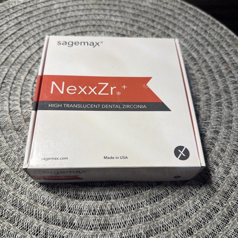Sagemax NexxZr + High Translucent Dental Zirconia Shade WT W98-12mm