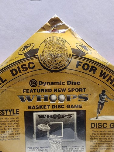 Dynamic Disc Frisbee Floater Ufficiale WHIZBO-Huntington BEACH CLUB CA NUOVO CON SCATOLA 2003 - Foto 4 di 5
