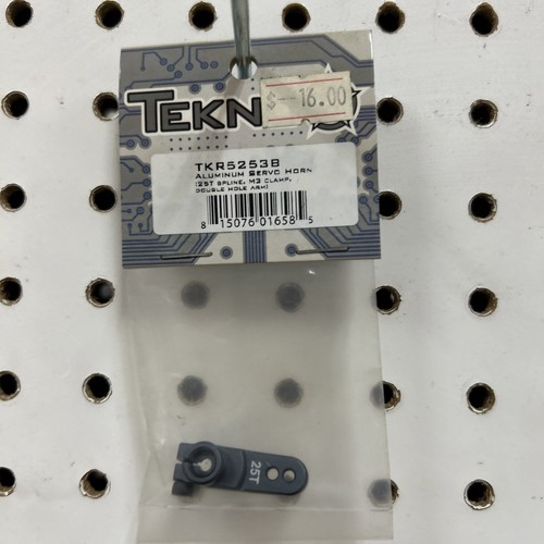Tekno TKR5253B – Aluminum Servo Horn (25T spline)EB/NB48 - Picture 1 of 1