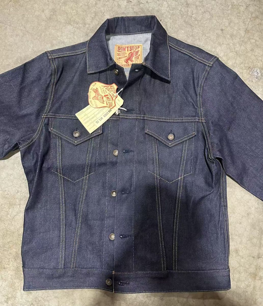 BRONSON MFG. CO. Lot 601 1969 Model 3rd Selvedge Denim Jacket (14
