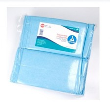 Dynarex Disposable Underpads Fluff Core Light Absorbency 17 In x 24 In, 1340