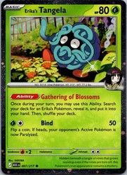 Erika's Tangela 007/217 ME: Ascended Heroes Cosmo Holo Promo
