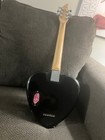Daisy Rock Guitars Black Heart-Shaped Solid Body 6-String electric guitar — photo 3