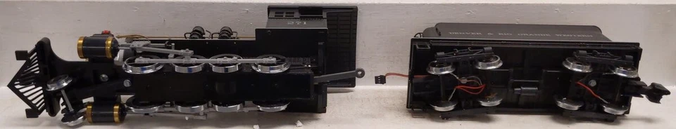 Delton 2225 G Denver & Rio Grande Western C-16 2-8-0 Steam Loco & Tender #271 EX - Image 2 of 4