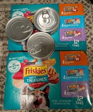 Purina Friskies Wet Cat Food Variety Pack, Tasty Treasures Prime Filets 27 Cans