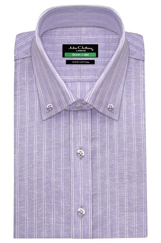 broletto dress shirt Broletto Dress Shirt Mens 16.34-35 White Trim Fit Non-Iron Cotton Designer