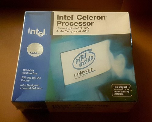 Procesador INTEL CELERON 1.10A con disipador térmico y ventilador - Soc/370, sellado al por menor. - Imagen 2 de 6