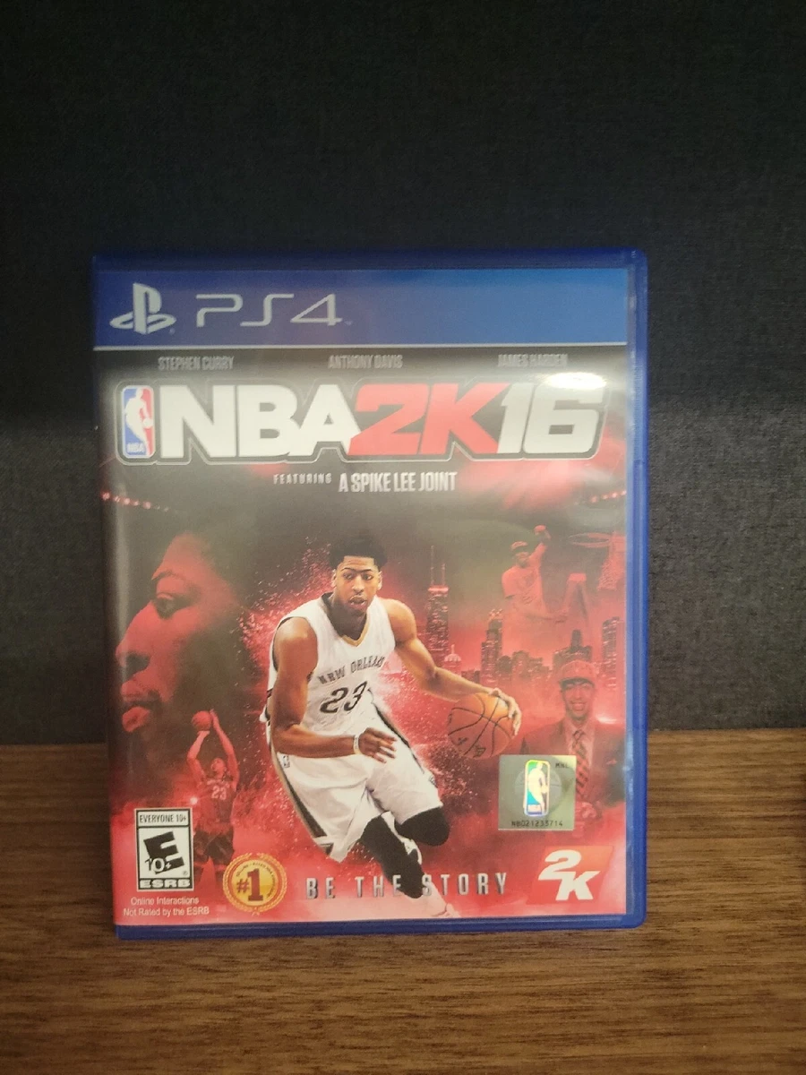NBA 2K16 PS4 Complete with Collector Cards Anthony Davis Cover