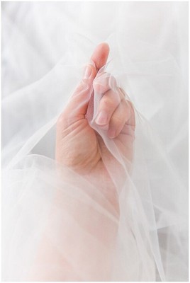 Schleiertüll Hochzeitstüll Tüllstoff                        - super weich -