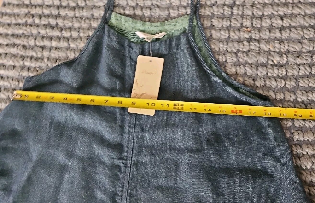 NWT KLEEN DENIM SWING TUNIC TOP SIZE MEDIUM