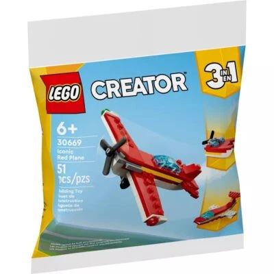 LEGO Kreator Kult Rot Flugzeug 30669 - Bild 1 von 3