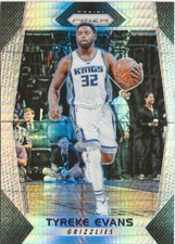 2017-19 Panini Prizm Tyreke Evans Silver Prizm SP Memphis Grizzlies